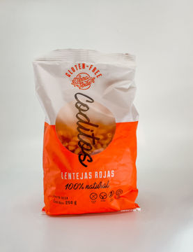 100536 coditos lentejas rojas terra verde 250g