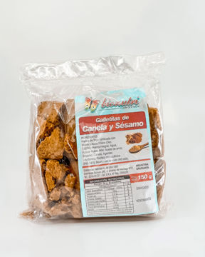 21027 galletitas canela y sesamo bionutri 150g