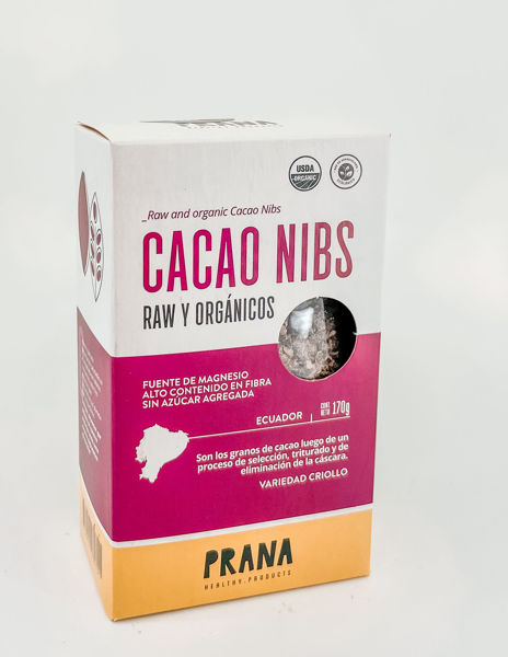 100163 cacao nibs prana 170g