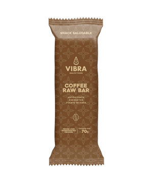 Imagen de BARRA RAW VIBRA CAFE 70G