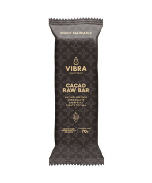 Imagen de BARRA RAW VIBRA CACAO 70GR