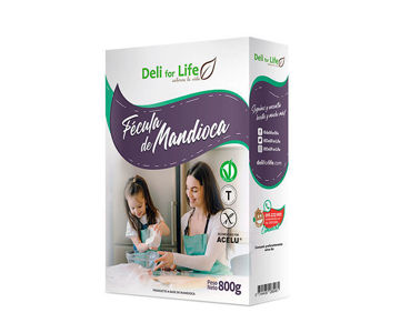 Imagen de FECULA DE MANDIOCA 800GR DELI FOR LIFE