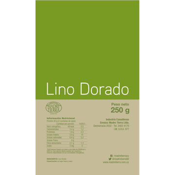 Imagen de LINO DORADO MADRE TIERRA 250G
