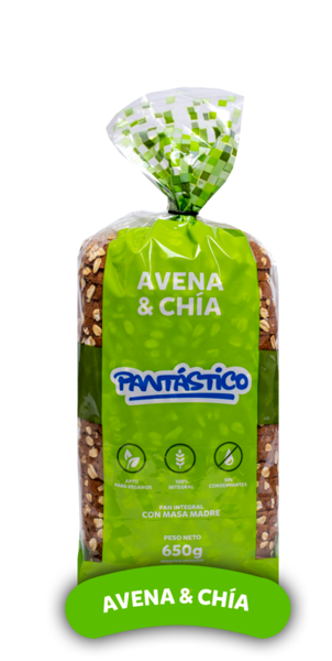 Imagen de PAN AVENA Y CHIA  PANTASTICO 650GR
