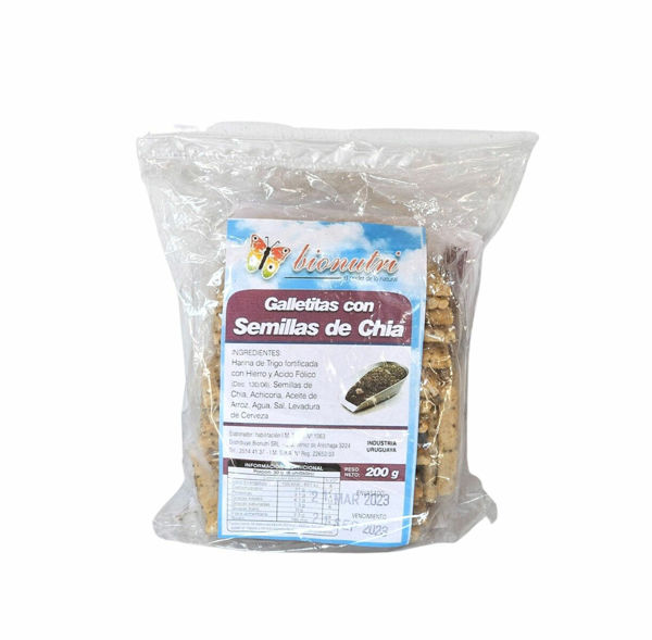 Imagen de GALLETAS DE CHIA BIONUTRI