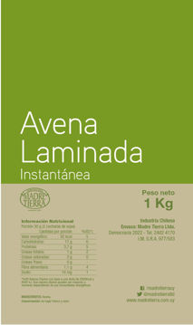 Imagen de AVENA ARROLLADA LAMINADA 1KG