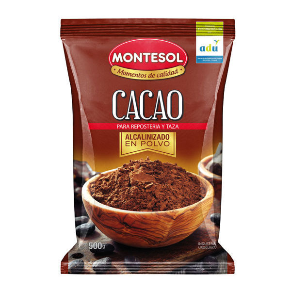 Imagen de CACAO x 500G SIN AZUCAR - MONTESOL