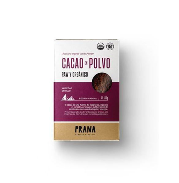 Imagen de CACAO EN POLVO 130G - PRANA