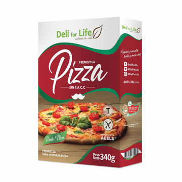 Imagen de PREMEZCLA DE PIZZA SIN GLUTEN 340GR - DELI FOR LIFE