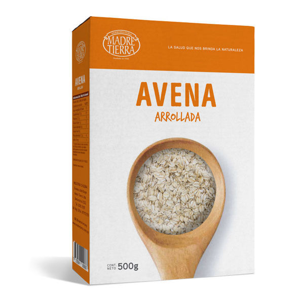 Imagen de AVENA ARROLLADA 500G  - MADRE TIERRA
