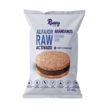 Imagen de ALFAJOR DE ARANDANOS RAWY