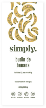 Imagen de BUDIN DE BANANA - SIMPLY