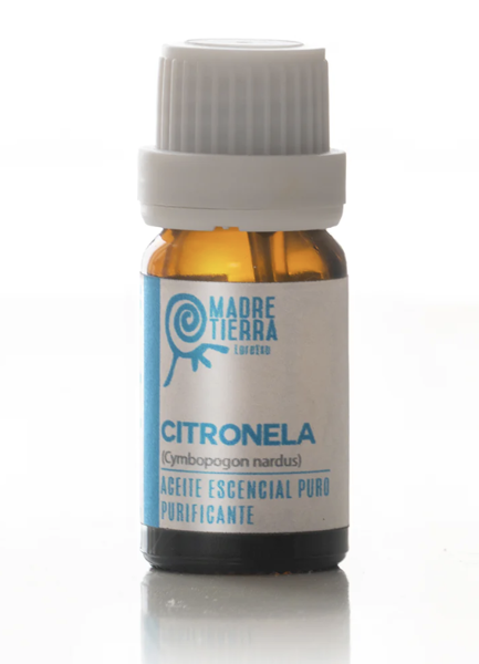 Imagen de ACEITE ESENCIAL PURO CITRONELLA 10mL - MADRE TIERRA