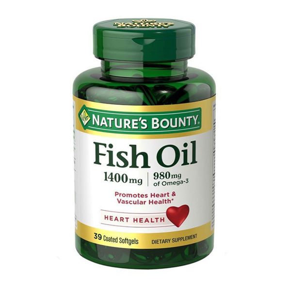 Imagen de FISH OIL 1400mg / 39 CAPSULAS - NATURE'S BOUNTY