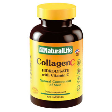 Imagen de COLLAGEN HYDROLYSATE + VITAMIN C  X 120 CAPS - NATURAL LIFE