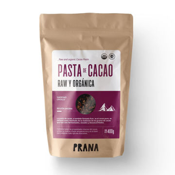 Imagen de PASTA DE CACAO 400GR - PRANA