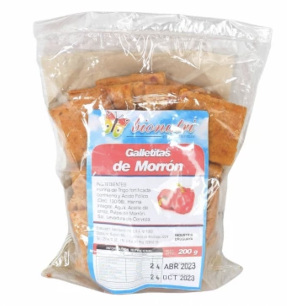 Imagen de GALLETAS DE MORRON - BIONUTRI