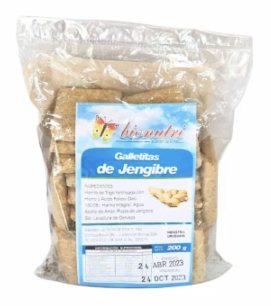 Imagen de GALLETAS DE JENGIBRE - BIONUTRI
