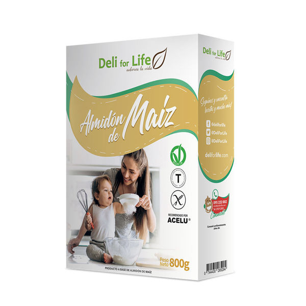 Imagen de ALMIDON DE MAIZ DELI FOR LIFE 800G