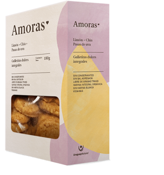 Imagen de GALLETITAS DE LIMON + CHIA + PASAS DE UVA - AMORAS