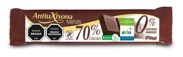 Imagen de ANTIU XIXONA MINIS CACAO 70%