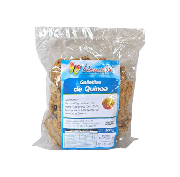 Imagen de GALLETAS BIONUTRI - QUINOA