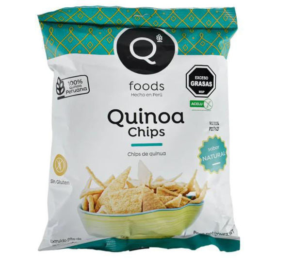Imagen de CHIPS DE QUINOA SAL MARINA Q FOODS