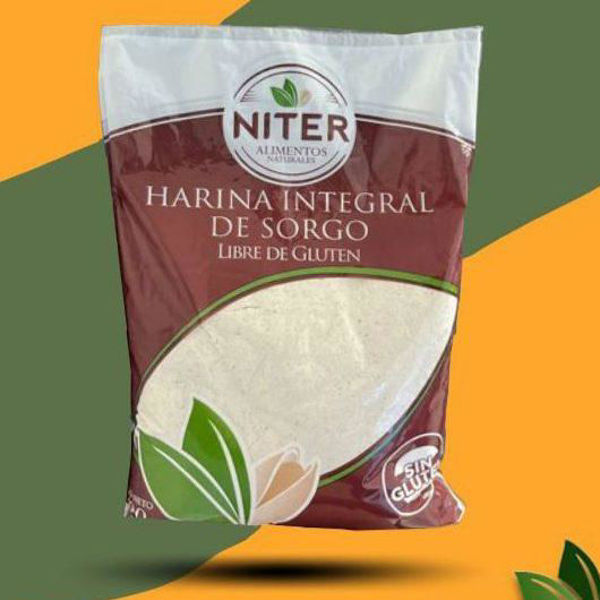 Imagen de HARINA INTEGRAL DE SORGO NITER 700G
