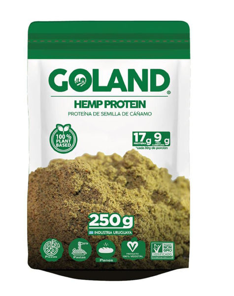 Imagen de HEMP PROTEIN GOLAND 250G