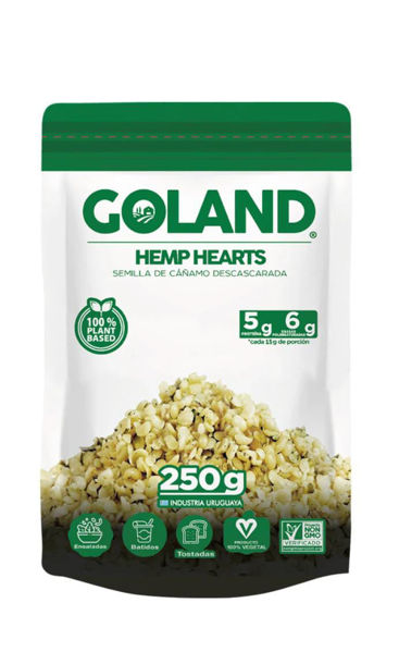 Imagen de HEMP HEARTS GOLAND 250G