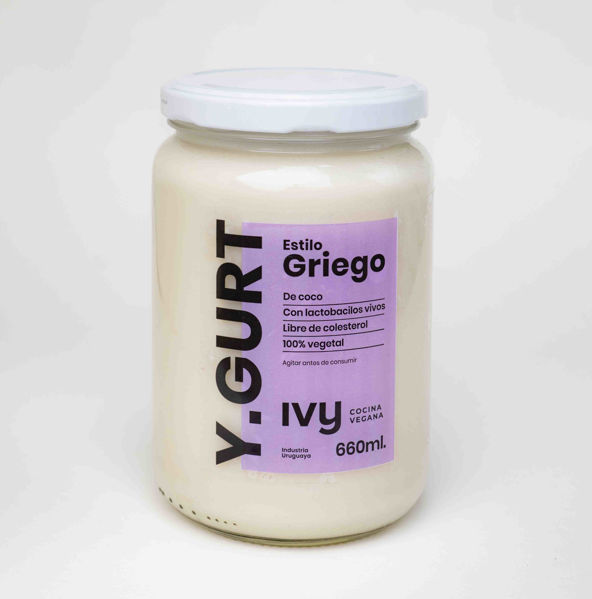 Imagen de IVY YOGUR DE COCO GRIEGO 660ML C/AZUCAR MASCABO