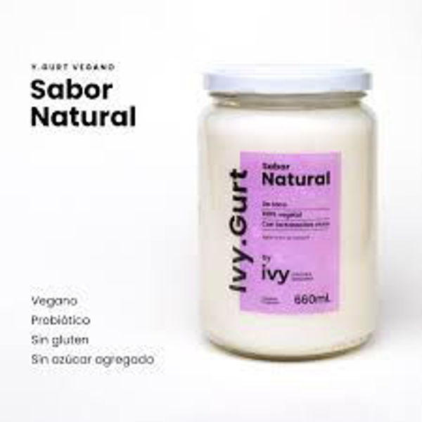 Imagen de IVY YOGUR DE COCO NATURAL 660ML