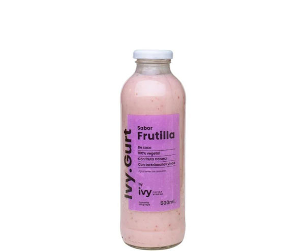 Imagen de IVY BEBIBLE DE COCO FRUTILLA 500ML