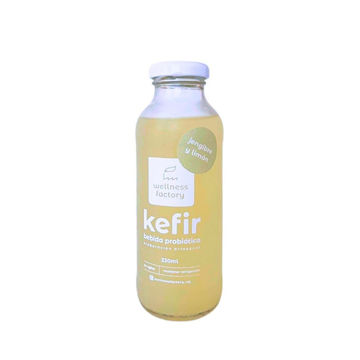 Imagen de KEFIR LIMON JENGIBRE 330ML WELLNESS FACTORY