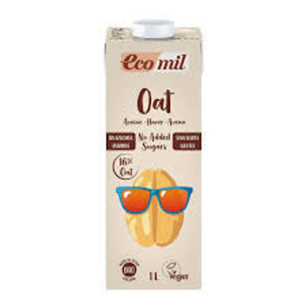 Imagen de LECHE DE AVENA SIN AZUCAR 1L - ECOMIL