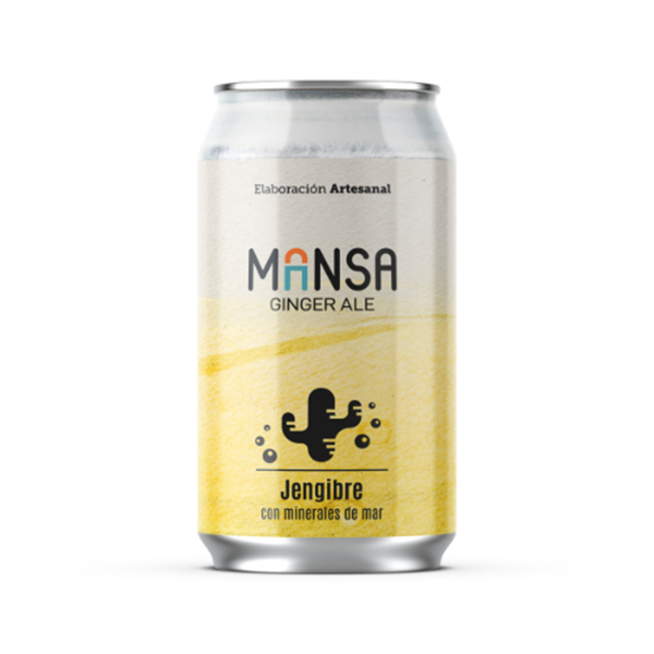 Imagen de MANSA GINGER ALE JENGIBRE 345ML