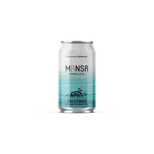 Imagen de MANSA KOMBUCHA LIMA POMELO 354ML