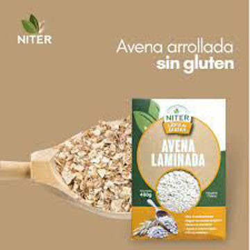 Imagen de NITER AVENA ARROLLADA S/GLUTEN 500G