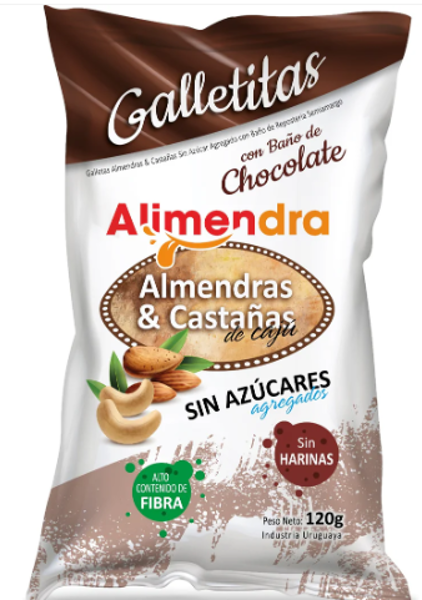 Imagen de GALLETAS ALIMENDRA ALMENDRAS Y CASTANAS 120G