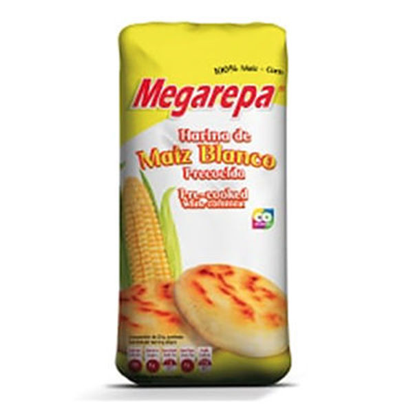 Imagen de MEGAREPA HARINA MAIZ BLANCO 1KG