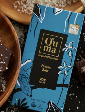 Imagen de CHOCOLATE QUMA SAL DE MARAS 70% CACAO ORGANICO
