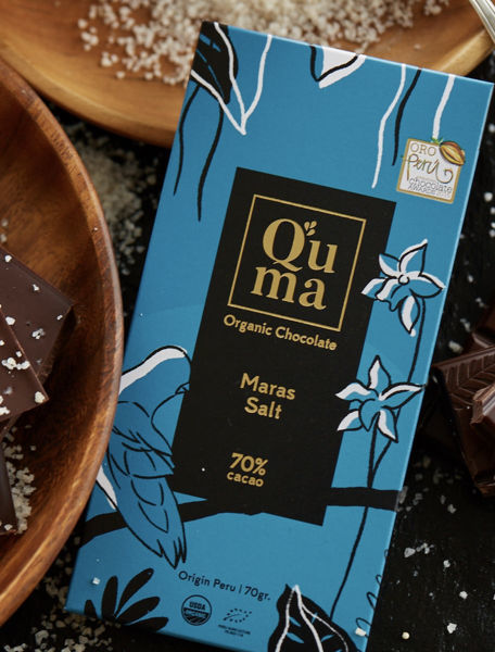 Imagen de CHOCOLATE QUMA SAL DE MARAS 70% CACAO ORGANICO