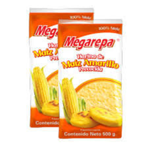 Imagen de MEGAREPA HARINA MAIZ AMARILLO 1KG