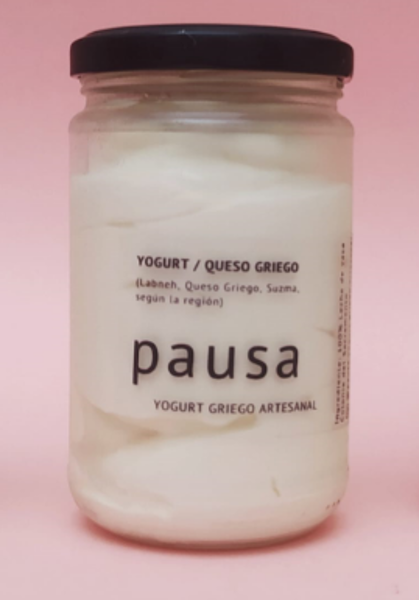 Imagen de PAUSA YOGURT GRIEGO 300G  ARTESANAL