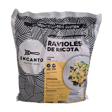 Imagen de RAVIOLES DE RICOTA 1KG ENCANTO