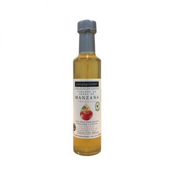Imagen de VINAGRE DE SIDRA DE MANZANA ORGANICO PAMPAGOURMET 250 ML
