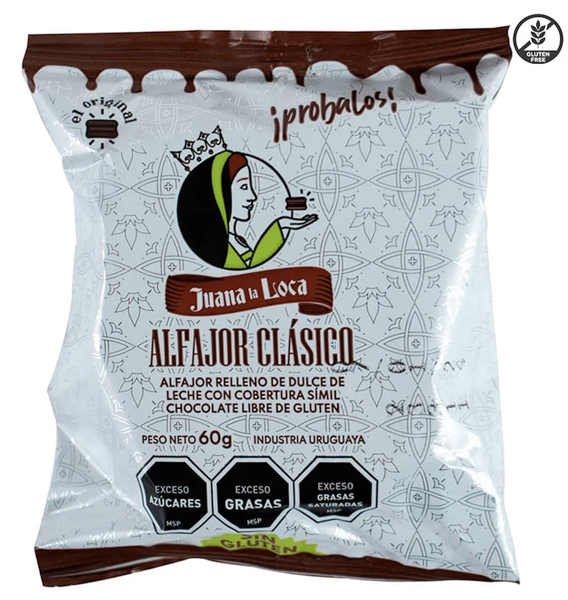 Imagen de ALFAJOR JUANA LA LOCA SIN GLUTEN 